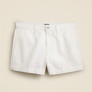 J Crew White Shorts with Pockets